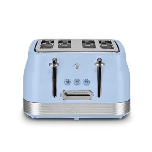 Swan retro slice toaster - retro, 4