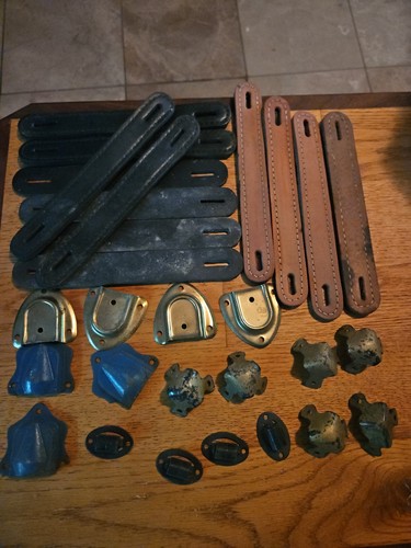 Vintage hardware lot trunk - hardware,