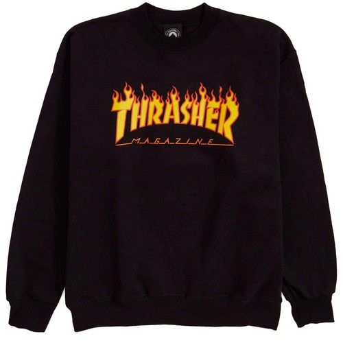 Thrasher flame crewneck - thrasher,