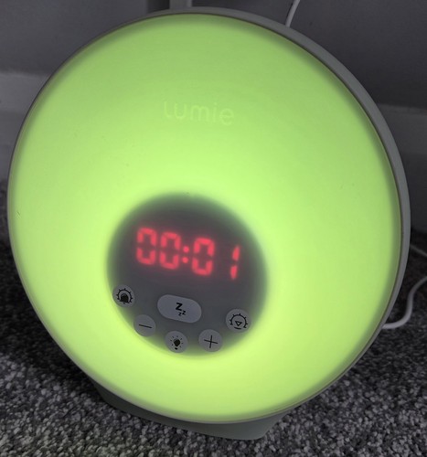 Lumie sunrise alarm - lumie, clock