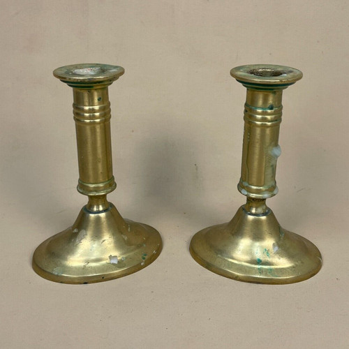 Antique matching pair - matching, gold