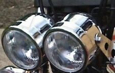 SUZUKI GSF600 GSF1200 BANDIT TWIN CHROMED HEADLIGHT HEADLAMP AFTERMARKET NEW