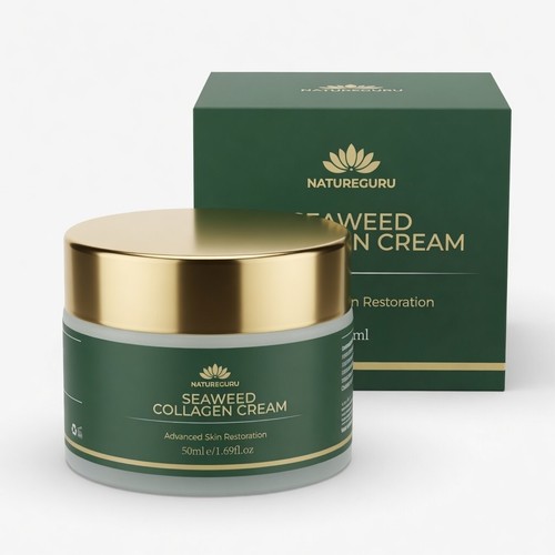 Seaweed collagen cream - seaweed, 50ml