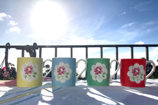 Cath Kidston Rose Mug Set