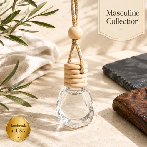 Masculine hanging car diffuser - hanging,