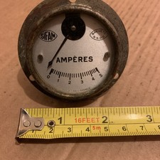 Vintage Sifam Ammeter 1930s