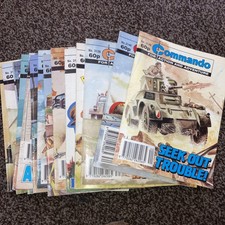 Job lot commando - x, comics