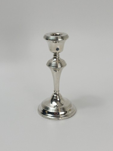 Sterling silver candlestick - sterling,