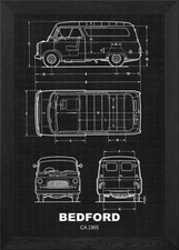 Bedford CA 1965 Framed Wall