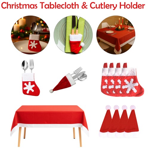 Christmas dining table set - christmas,