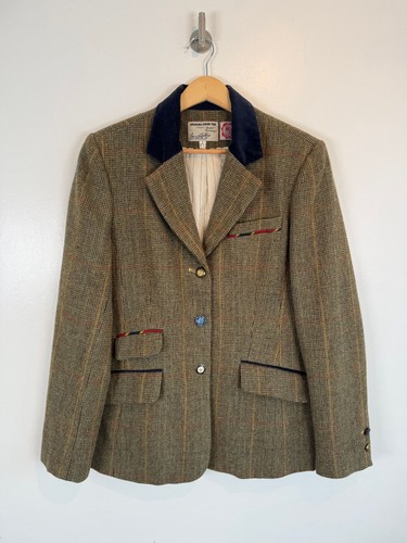 Joules tweed blazer jacket - blazer,