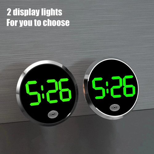 Led car clock - 1x,