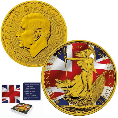Britannia 999 silver coin - 1,
