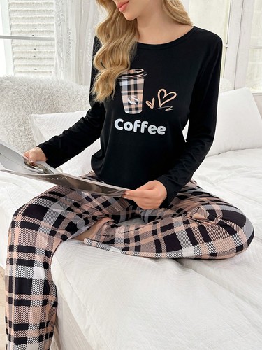 Women casual pajamas set - set, long