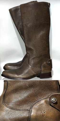 Frye melissa button back zip - back,
