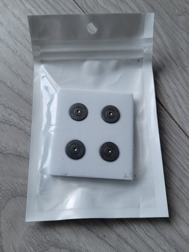 Silver metal buttons set for - silver,