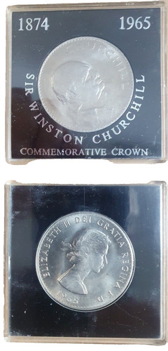 Qeii sir winston churchill - /,