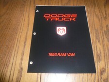 1993 Dodge Truck RAM VAN