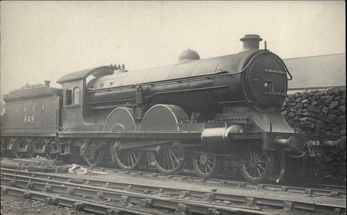Railroad train lner 649 - train,