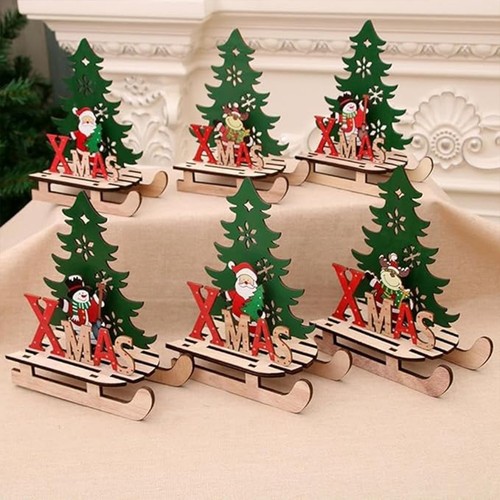 Christmas wooden tabletop - christmas,