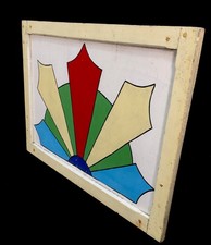 Vintage hand painted colourful - hand,