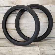 Y2K Schwinn Hucker XS 20X1.95 Pair Tires X2 Mid School Bmx Freestyle Jay Miron