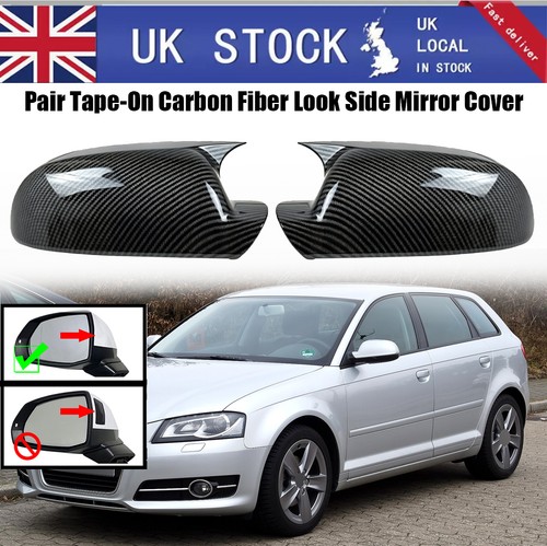Tape wing mirror cover - on,