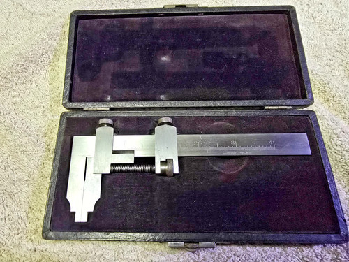 Starrett cased vernier - starrett,