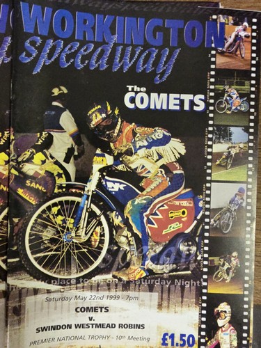 Workington speedway programme - workington,