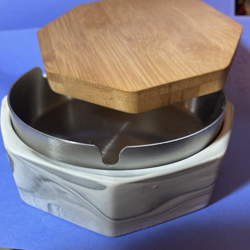 Godinger ceramic and stainless - and,