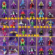 Imaginext Batman Action Figures with Accessories Bundle Postage