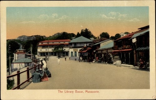 Postcard mussoorie masuri - mussoorie,