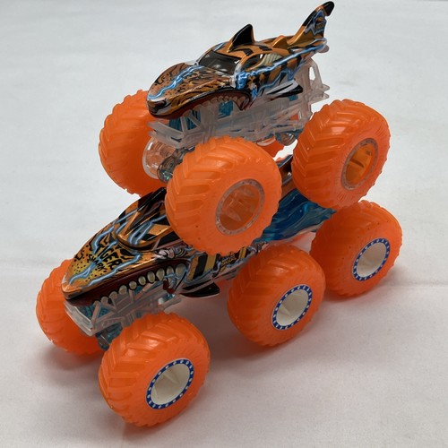 Monster jam hot wheels tiger - monster,