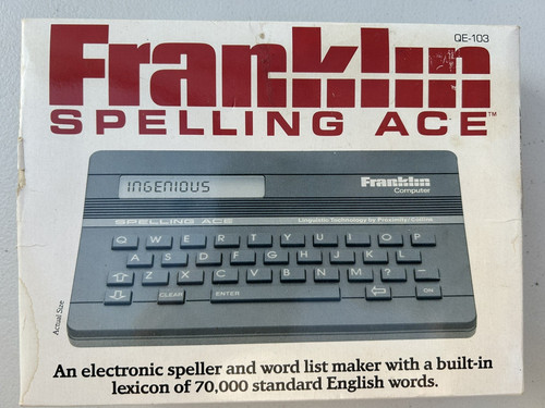 Franklin spelling ace - franklin, gray