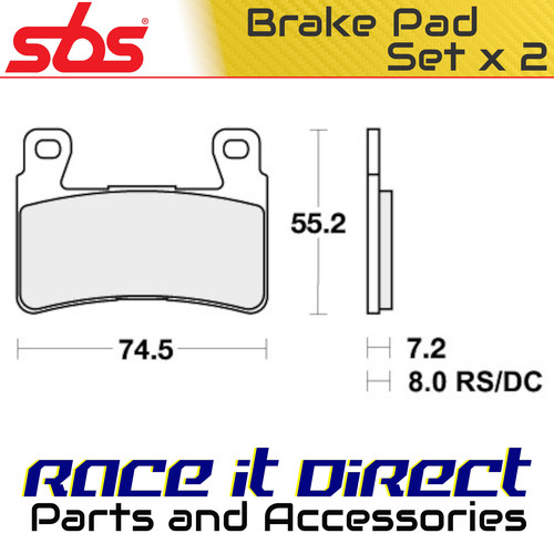 Brake pads for - for, 600