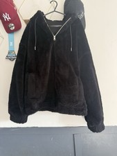F&F Faux Fur Teddy Bear Coat Size L