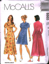 8865 McCalls SEWING Pattern