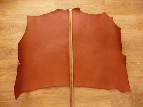 Tan vegetable tanned firm - tanned,
