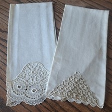 Vintage Linen Fingertip Towels