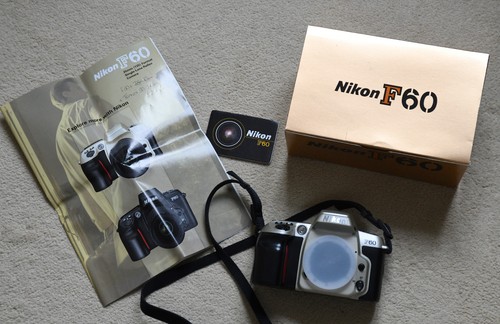 Nikon f60 film slr - nikon, camera