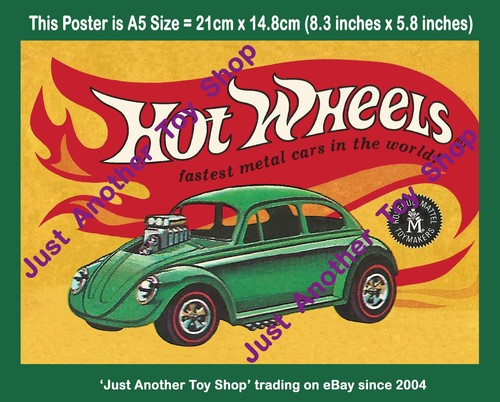 Hot wheels redline poster 1968 - redline,