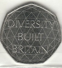 Diversity Built Britain 50p