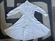 Vintage 1940s Dress Maybe Wedding Size S Handmade