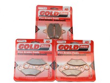 Brake pads front rear - brake, for