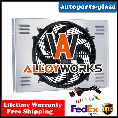 Aluminum shroud fan for - aluminum,
