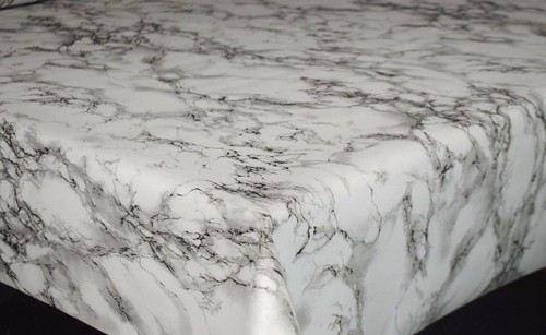 Marble granite effect - grey, off