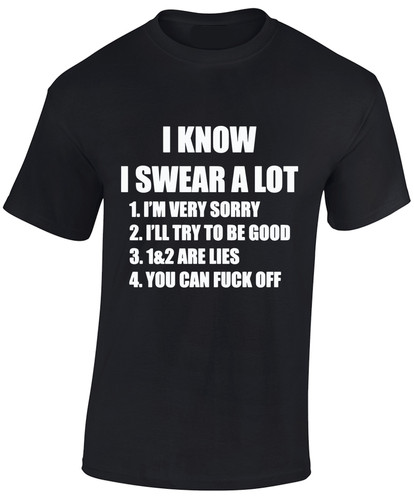 Know swear lot - swear, t