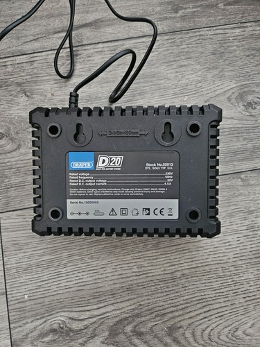 Draper d20 20v battery - d20, charger