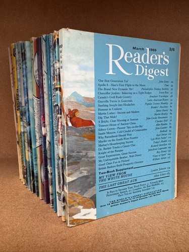 Readers digest magazines - readers,