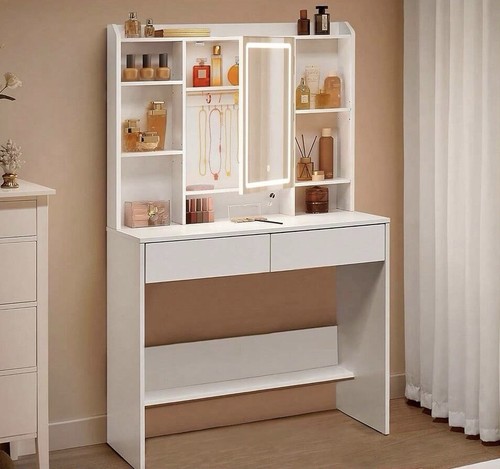 Vanity dressing table with - table,